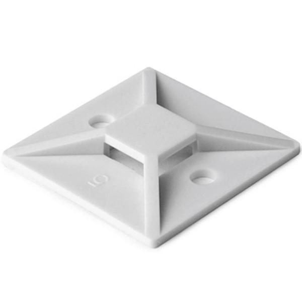 CABLE TIE MOUNT NAT 19MMX19MMSKU:223785